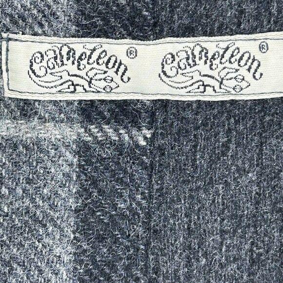 Cameleon Vintage Jacket Women Large Patchwork 100% Wool Blend Buttom Pockets USA - Picture 14 of 14